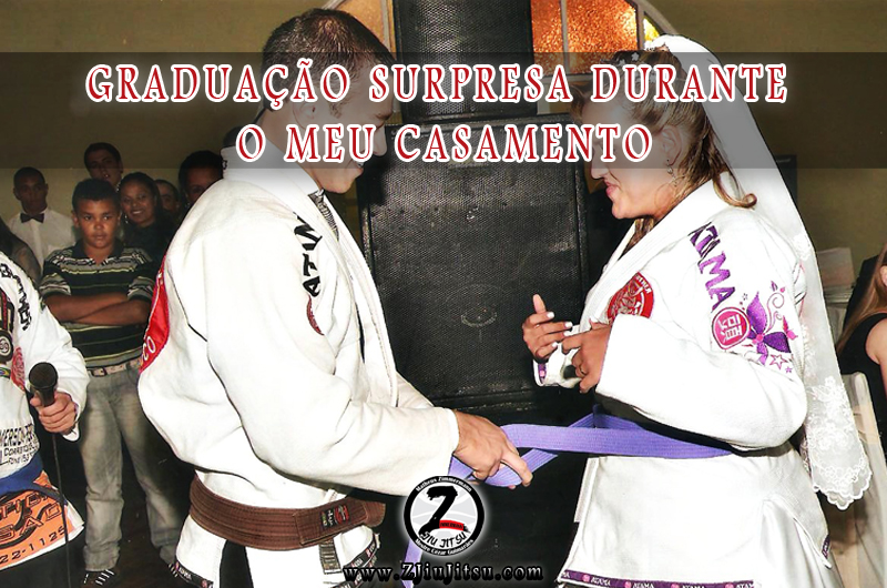 Graduação Surpresa durante o meu casamento!