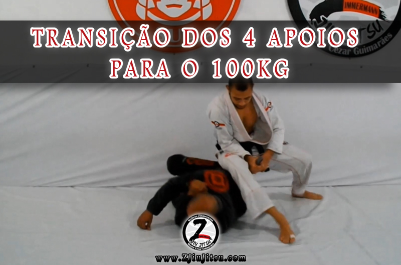 Transição dos 4 apoios para o 100kg